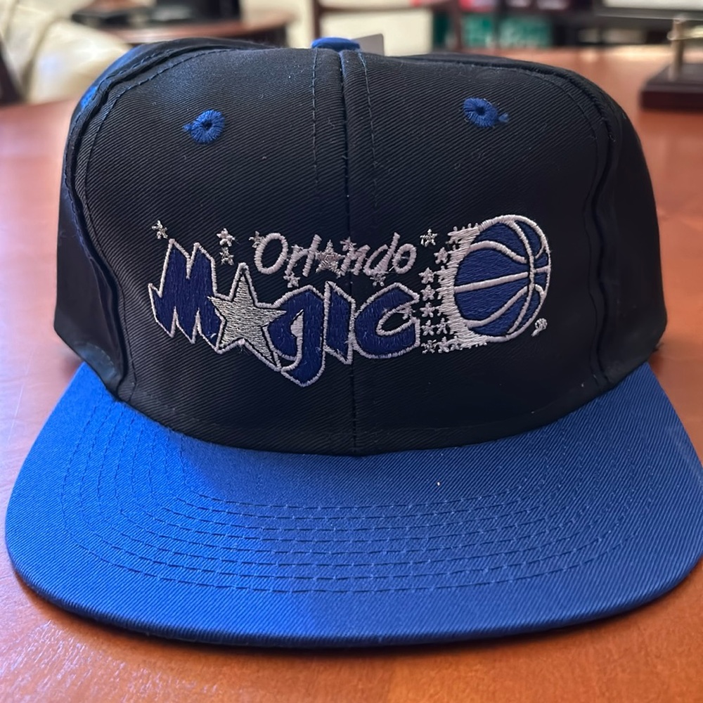 Retro Orlando Magic Logo 7 SnapBack hat.